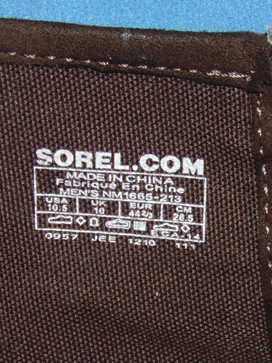SOREL SENTRY  CANVAS/SUEDE CHUKKAS main image 5